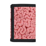 Zombie Brain Print Trifold Wallet