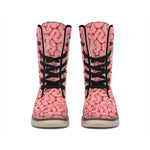 Zombie Brain Print Winter Boots