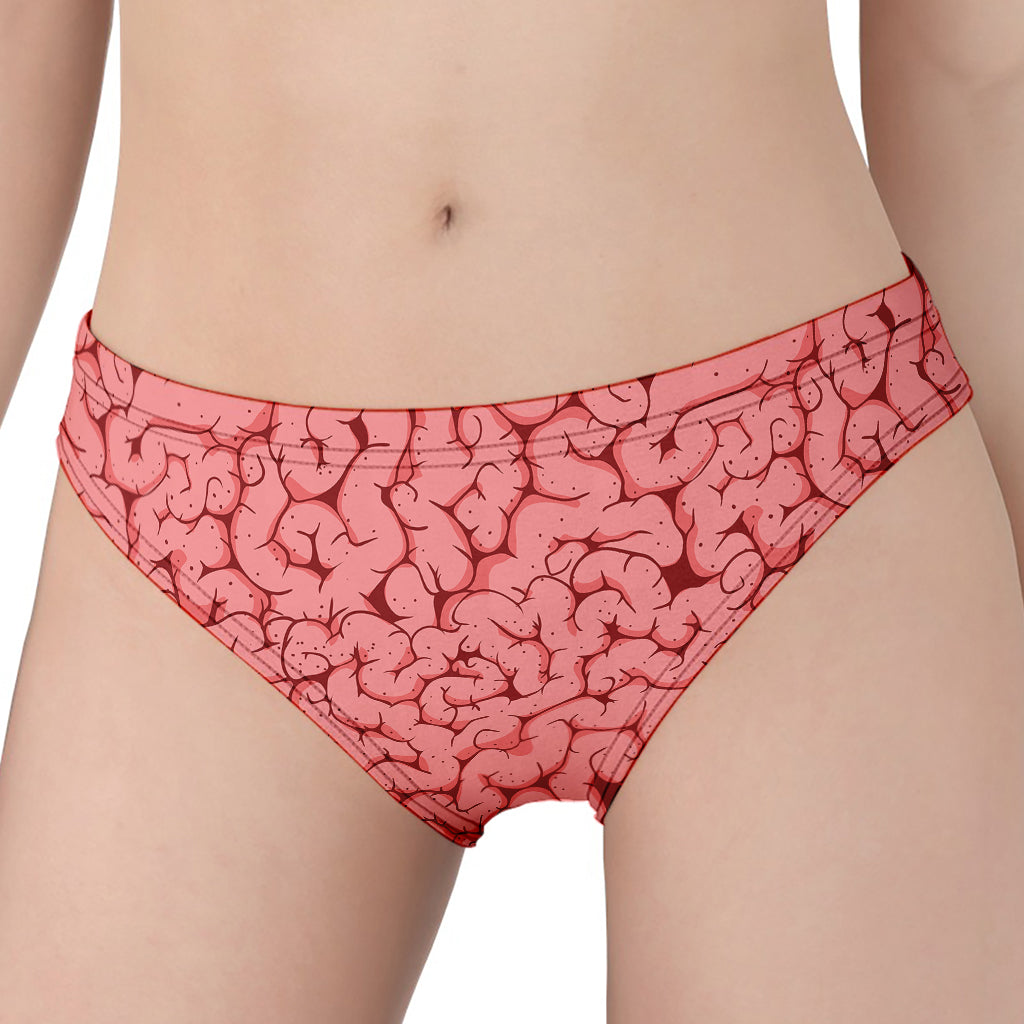 Zombie Brain Print Women's Panties