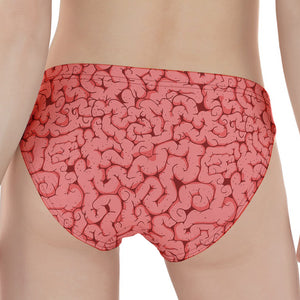 Zombie Brain Print Women's Panties