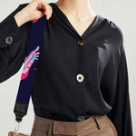 Zombie Eyeball Pattern Print Bag Strap