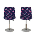 Zombie Eyeball Pattern Print Bar Stool Covers