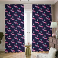 Zombie Eyeball Pattern Print Dimout Pencil Pleat Curtains