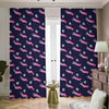 Zombie Eyeball Pattern Print Blackout Pencil Pleat Curtains