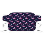 Zombie Eyeball Pattern Print Car Windshield Snow Cover