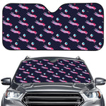 Zombie Eyeball Pattern Print Car Windshield Sun Shade