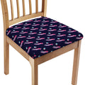 Zombie Eyeball Pattern Print Chair Cushion Cover