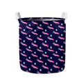 Zombie Eyeball Pattern Print Collapsible Laundry Basket