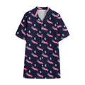 Zombie Eyeball Pattern Print Cotton Hawaiian Shirt