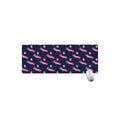 Zombie Eyeball Pattern Print Extended Mouse Pad
