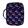 Zombie Eyeball Pattern Print Front Pocket Bible Bag