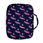 Zombie Eyeball Pattern Print Front Pocket Bible Bag