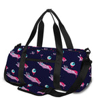 Zombie Eyeball Pattern Print Gym Bag