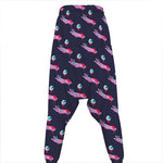 Zombie Eyeball Pattern Print Hammer Pants