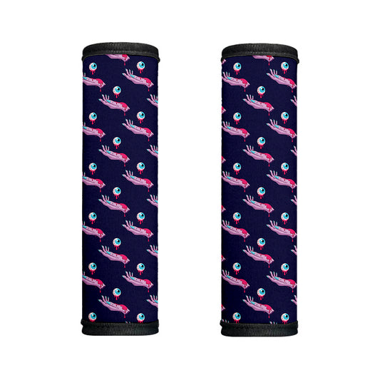 Zombie Eyeball Pattern Print Handle Covers