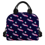 Zombie Eyeball Pattern Print Insulated Lunch Bag