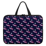 Zombie Eyeball Pattern Print Laptop Sleeve With Handle