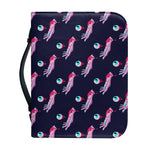 Zombie Eyeball Pattern Print Leather Bible Cover