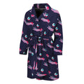 Zombie Eyeball Pattern Print Men's Bathrobe
