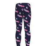 Zombie Eyeball Pattern Print Men's leggings