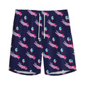 Zombie Eyeball Pattern Print Men's Athletic Shorts