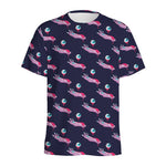 Zombie Eyeball Pattern Print Men's Sports T-Shirt