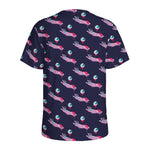 Zombie Eyeball Pattern Print Men's Sports T-Shirt
