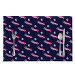 Zombie Eyeball Pattern Print Placemat