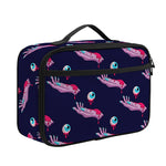 Zombie Eyeball Pattern Print Portable Lunch Bag