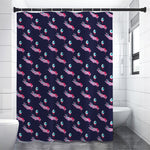 Zombie Eyeball Pattern Print Premium Shower Curtain