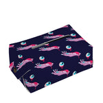 Zombie Eyeball Pattern Print Rectangle Tissue Box Cover
