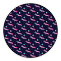Zombie Eyeball Pattern Print Round Floor Mat