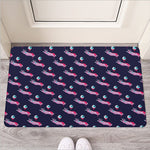 Zombie Eyeball Pattern Print Rubber Doormat
