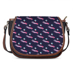 Zombie Eyeball Pattern Print Saddle Bag