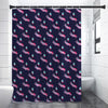 Zombie Eyeball Pattern Print Shower Curtain