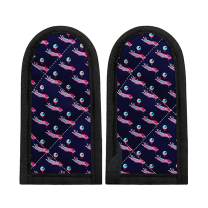 Zombie Eyeball Pattern Print Skillet Handle Cover