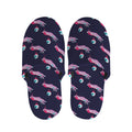Zombie Eyeball Pattern Print Slippers