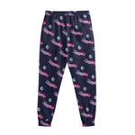 Zombie Eyeball Pattern Print Sweatpants