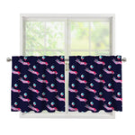 Zombie Eyeball Pattern Print Tier Curtains