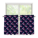Zombie Eyeball Pattern Print Tier Curtains