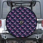 Zombie Eyeball Pattern Print Tire Cover With Camera Hole