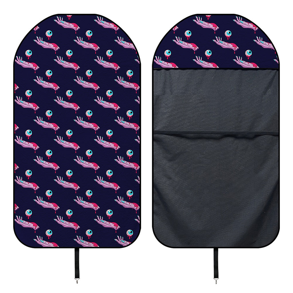 Zombie Eyeball Pattern Print Waterproof Car Seat Cover