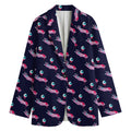 Zombie Eyeball Pattern Print Women's Blazer
