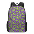 Zombie Foot Pattern Print 17 Inch Backpack