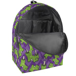 Zombie Foot Pattern Print Backpack