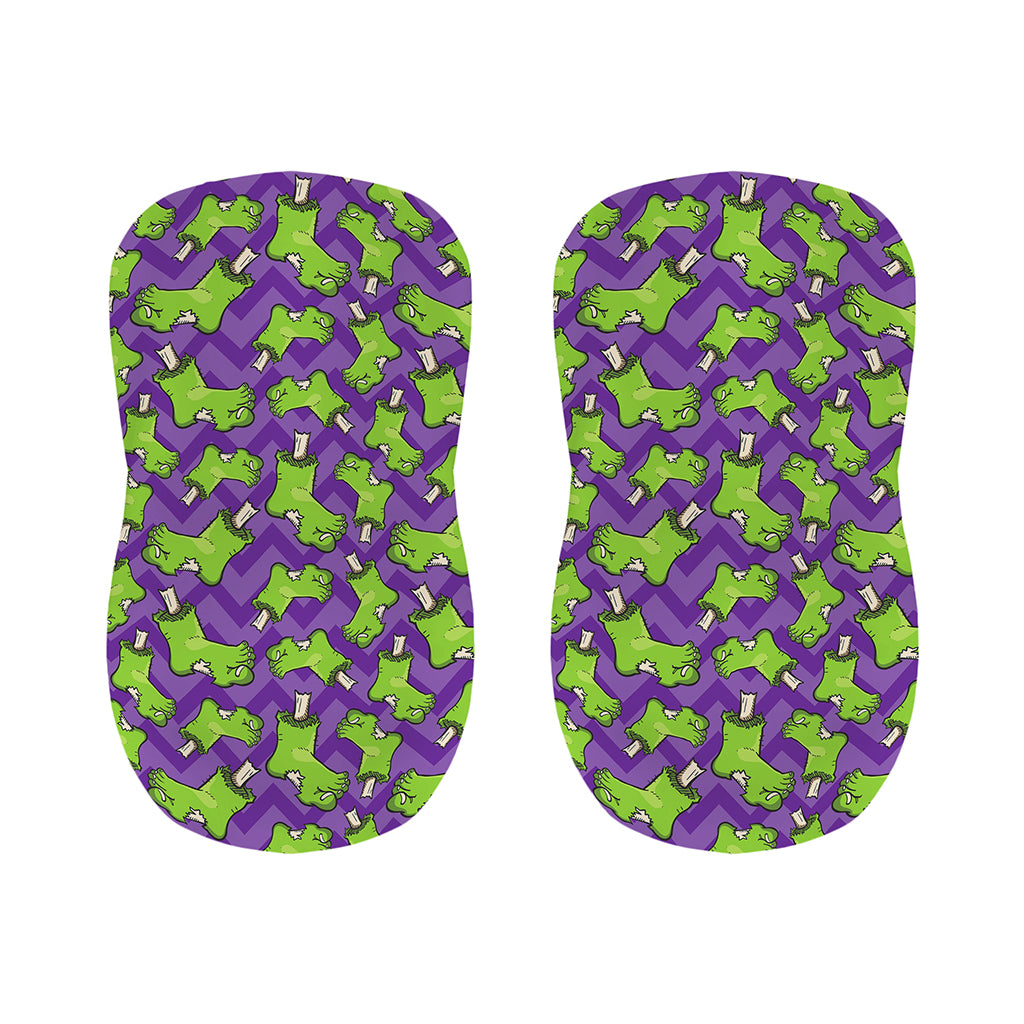 Zombie Foot Pattern Print Bar Stool Covers