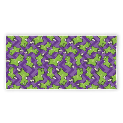 Zombie Foot Pattern Print Beach Towel