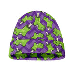 Zombie Foot Pattern Print Beanie