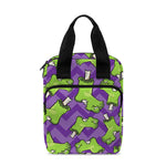 Zombie Foot Pattern Print Bible Tote Bag