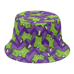 Zombie Foot Pattern Print Bucket Hat